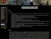 Tablet Screenshot of kaber.bladekeep.com